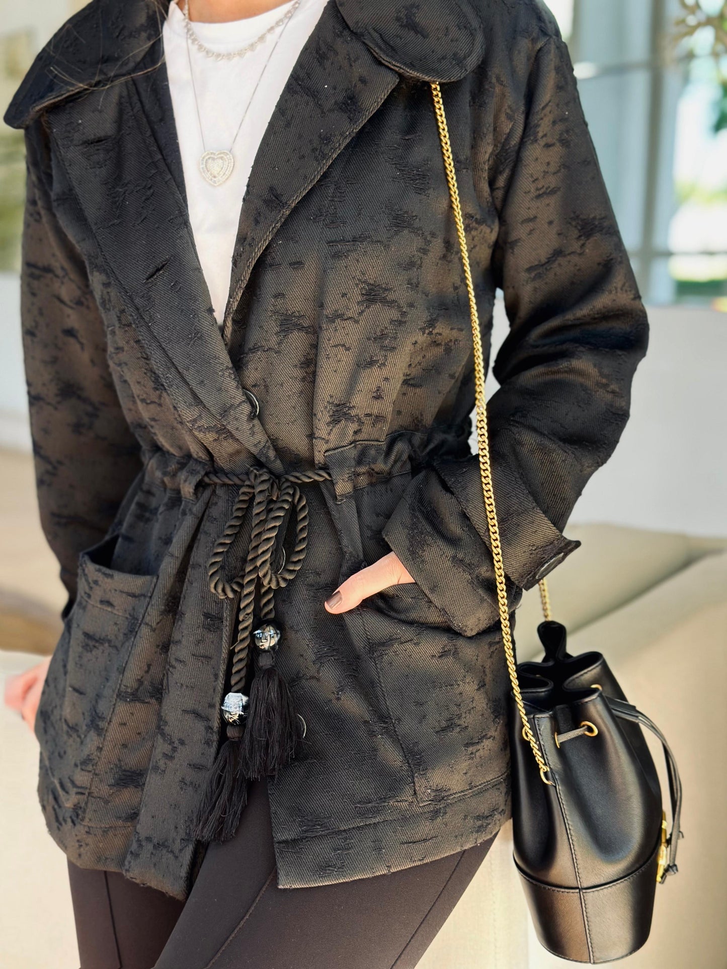 Parka black